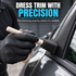 Valet Pro Foam Detailing Brush — Can I dress trim accurately?