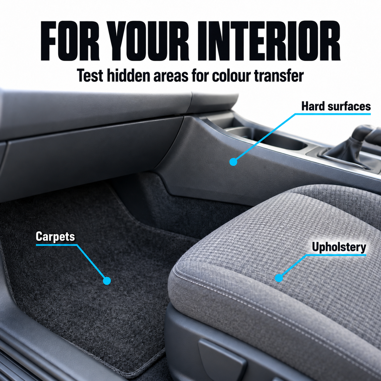 ValetPRO Advanced Interior Cleaner — Where can I use it?