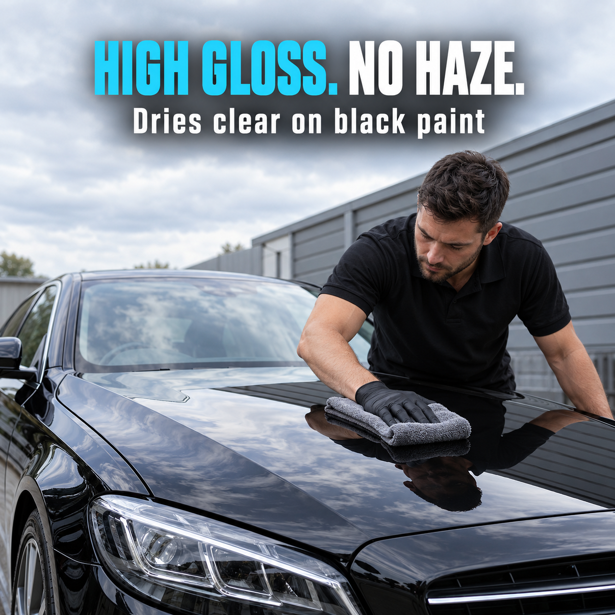 ValetPRO Classic Quick Detailer — Clear finish on black paint?
