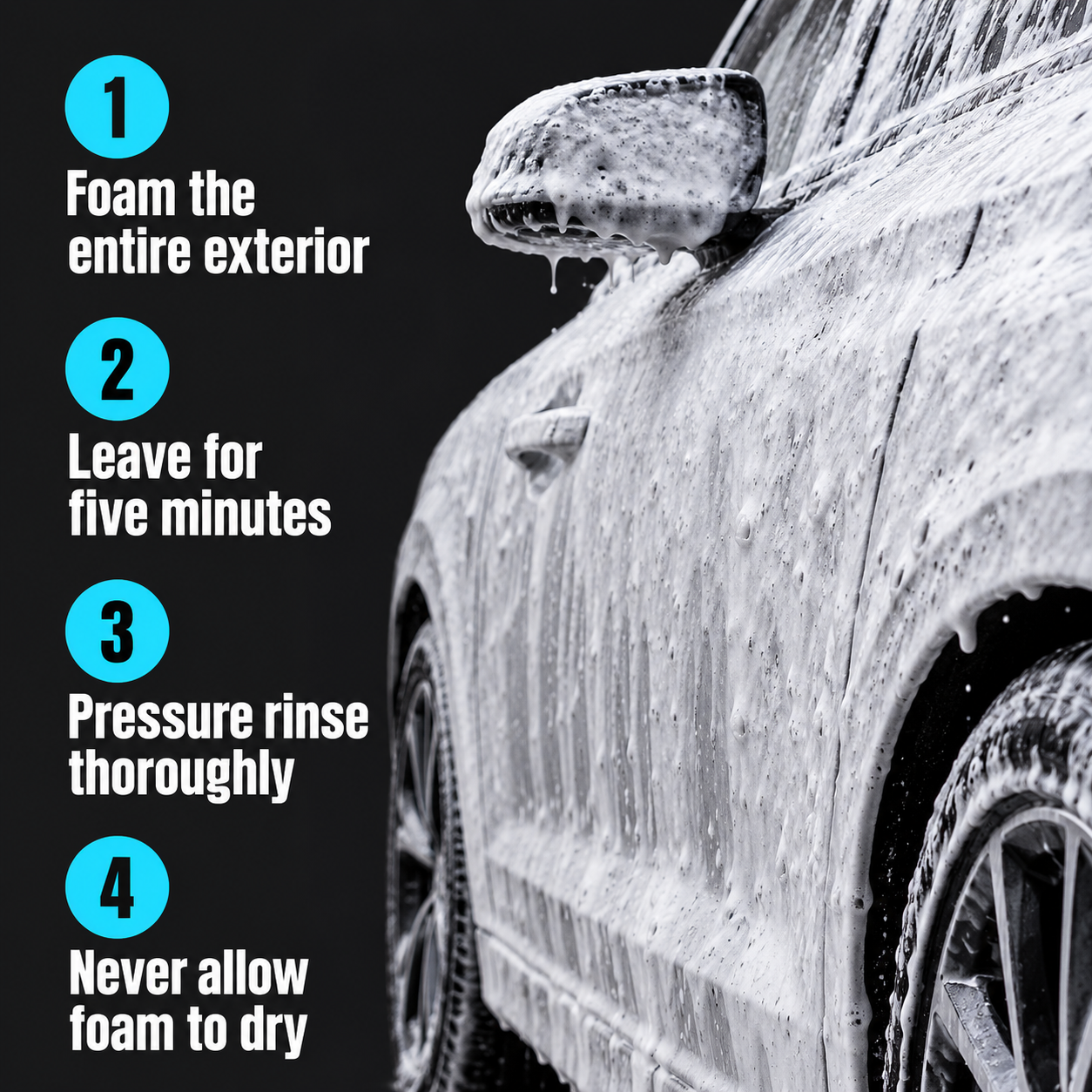 ValetPRO Foamula 1 Snow Foam — How do I use it?