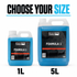 ValetPRO Foamula 1 Snow Foam — Which sizes are available?