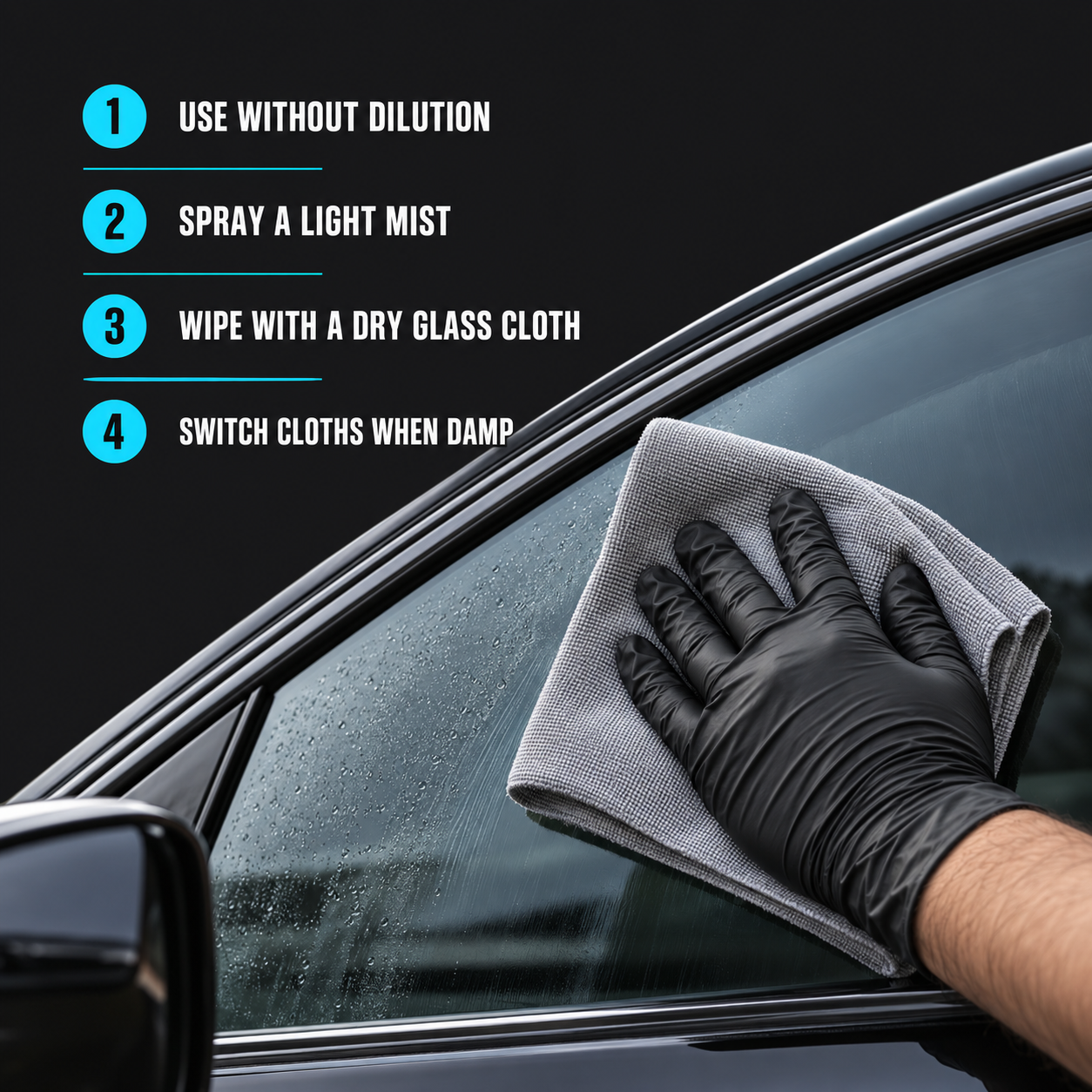 ValetPRO Ultimate Glass Cleaner — How do I use it?