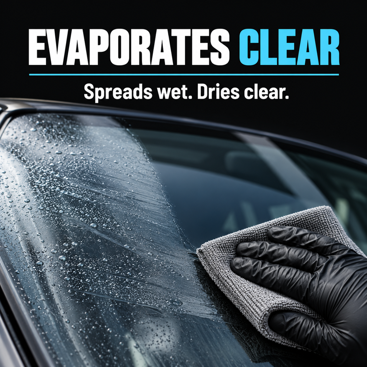 ValetPRO Ultimate Glass Cleaner — How does it dry?