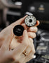 Aromatic 89 Car Vent Clip Refill, capsule and holder in hand