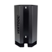 Vertool 5 inch polishing pad holder in powder coated steel, angled front view