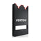 Vertool double machine polisher holder in powder coated steel, angled front view