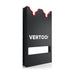 Vertool double machine polisher holder in powder coated steel, angled front view