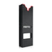 Vertool single machine polisher holder in powder coated steel, angled front view