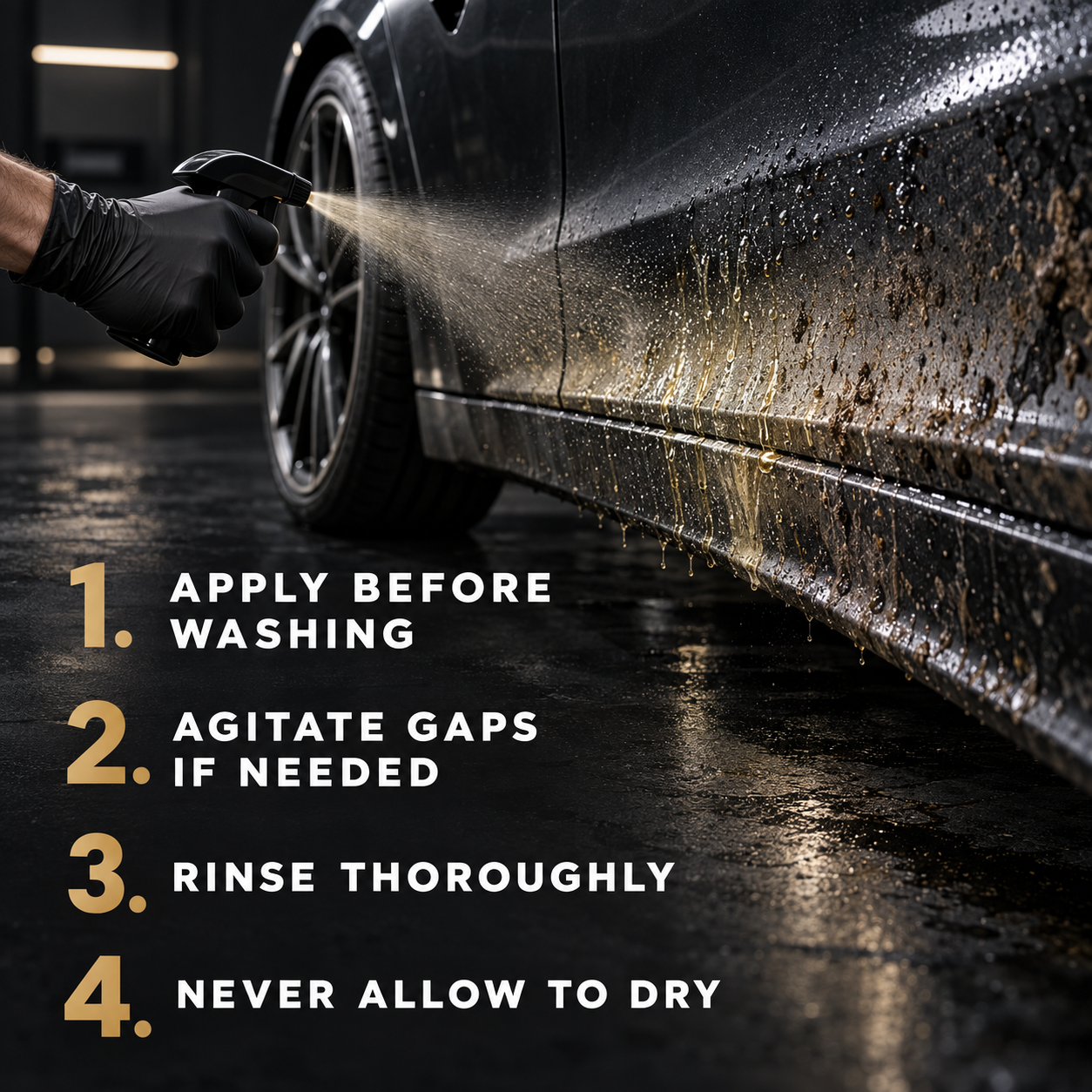 YumCars Citrus - Strong Prewash Cleaner — How do I use it?