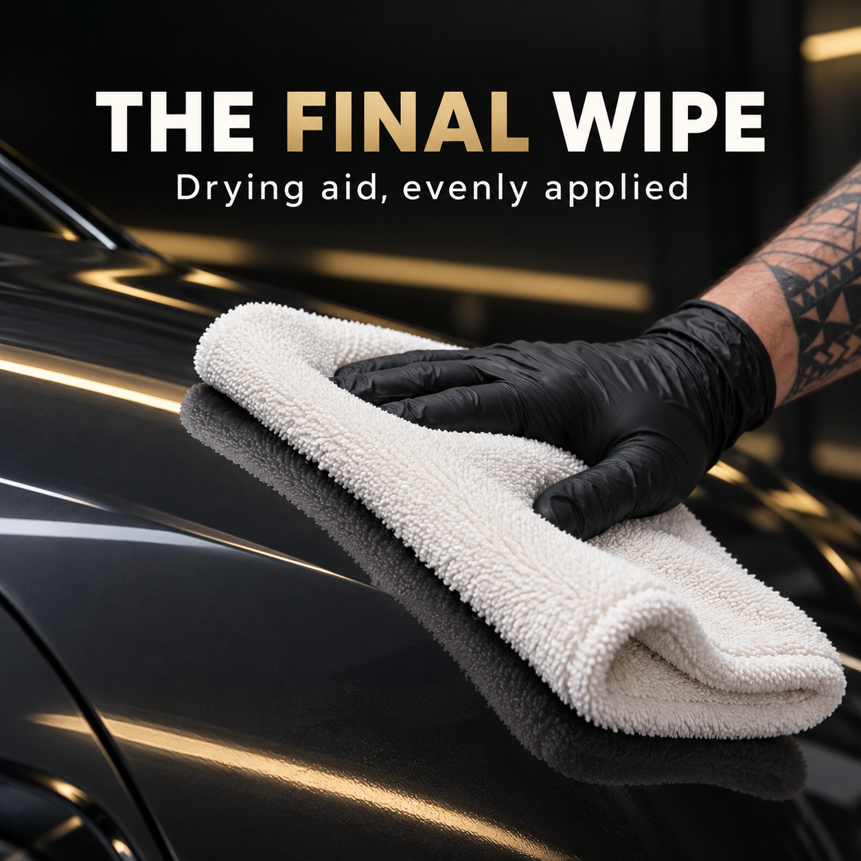 YumCars Drying Aid Towel — What is it for?
