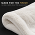 YumCars Drying Aid Towel — What is the fabric like?
