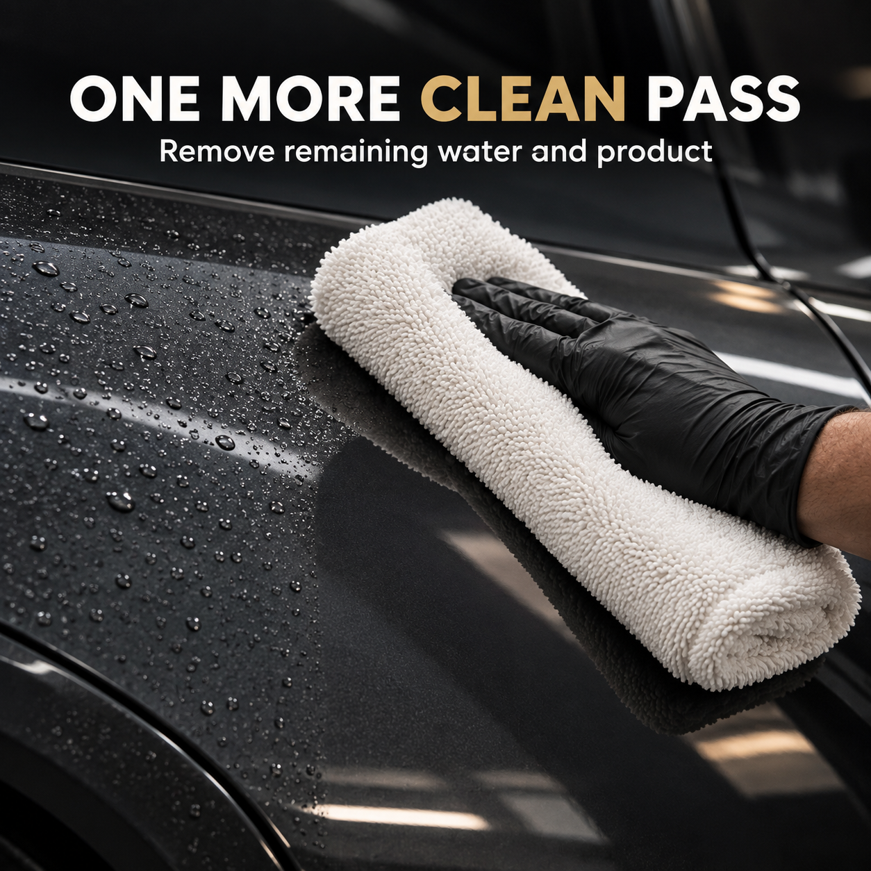 YumCars Drying Aid Towel — Why use a second towel?