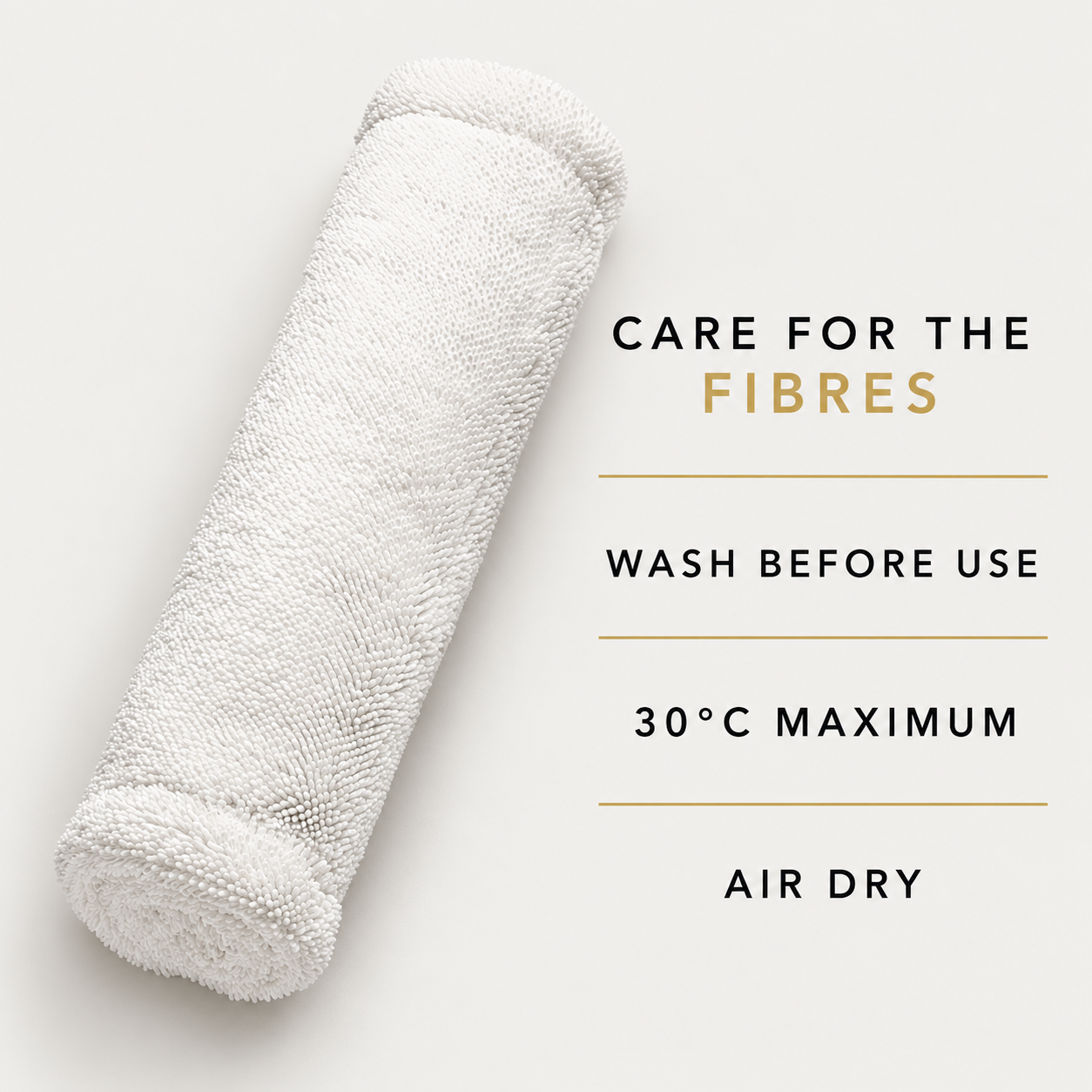 YumCars Drying Aid Towel — How do I care for it?