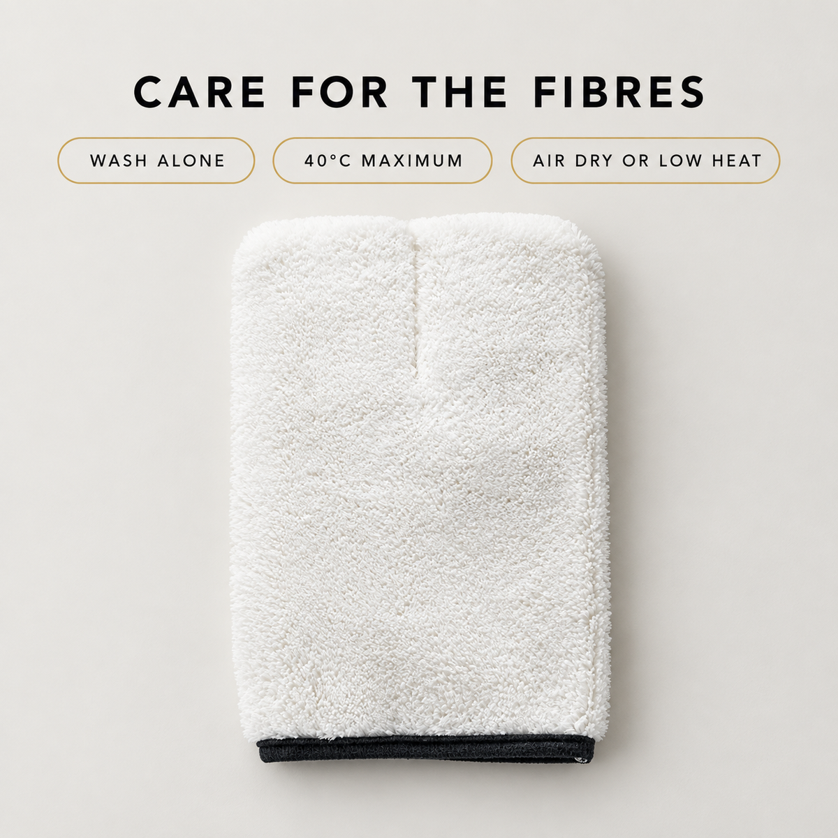YumCars Exfoliator Mitt - Interior Scrubber Pad - For Plastic & Leather — How do I look after it?