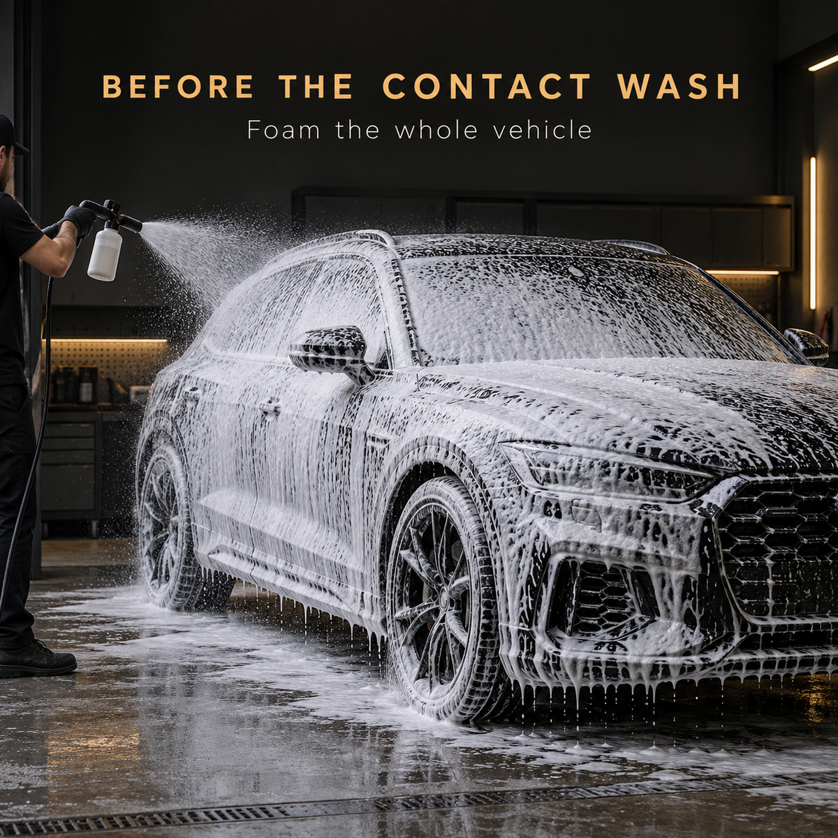 YumCars Foam - pH Neutral Pre-Wash — What does the pre-wash look like?