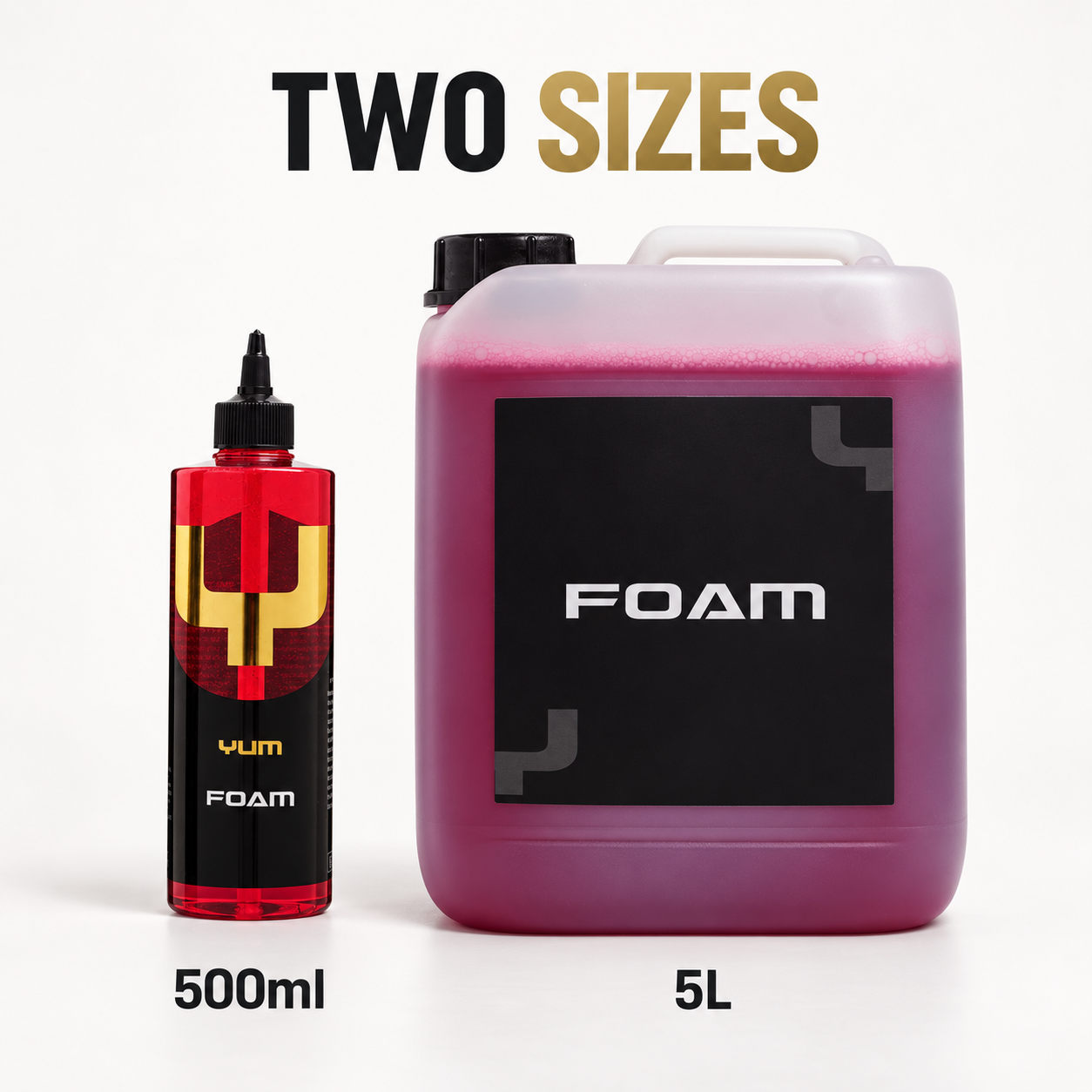 YumCars Foam - pH Neutral Pre-Wash — Which size can I buy?