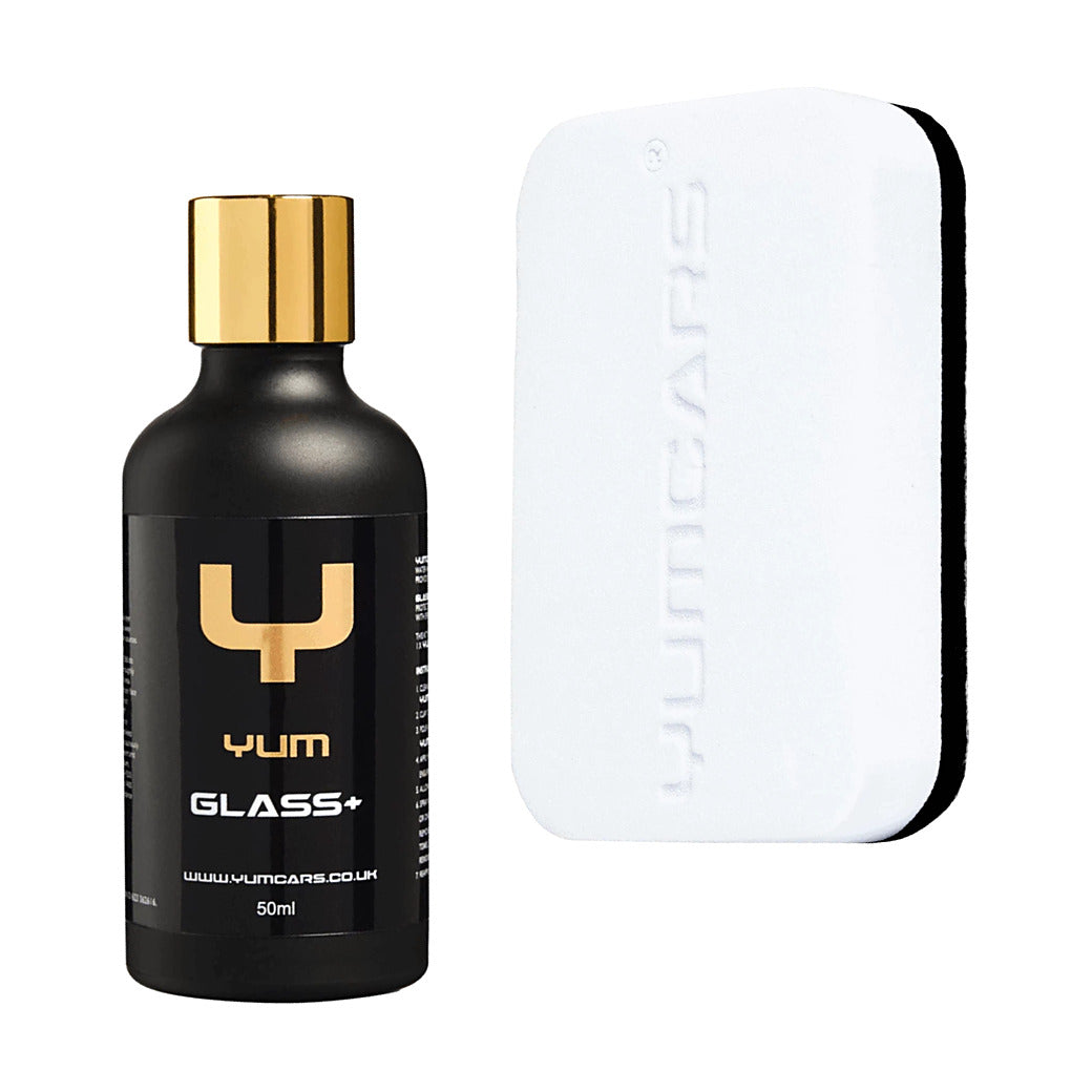 YumCars Glass+ - Dedicated Hydrophobic Glass Sealant Kit