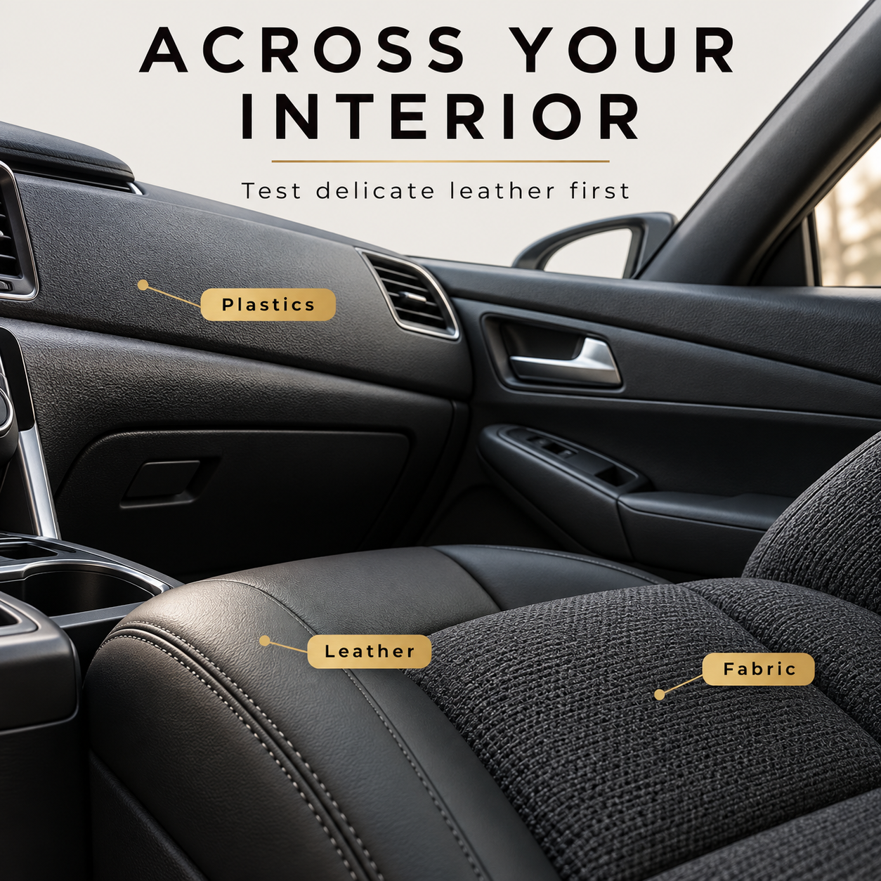 YumCars Interior - 4-in-1 Total Interior Cleaner — Where can I use it?