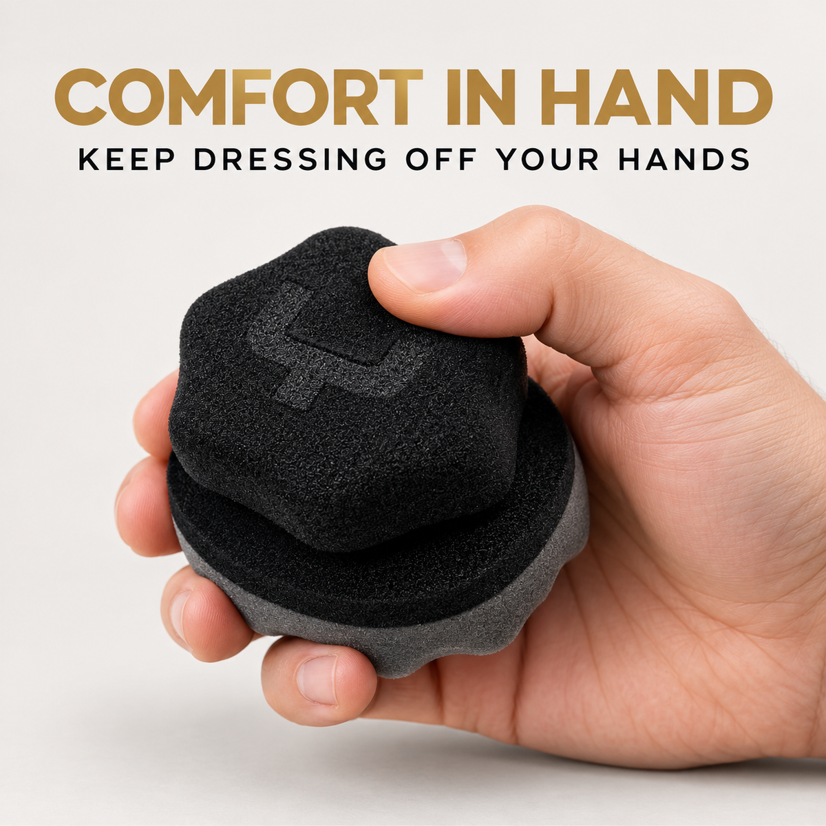 YumCars Mini Tyre HexGrip Applicator — How do I hold it?