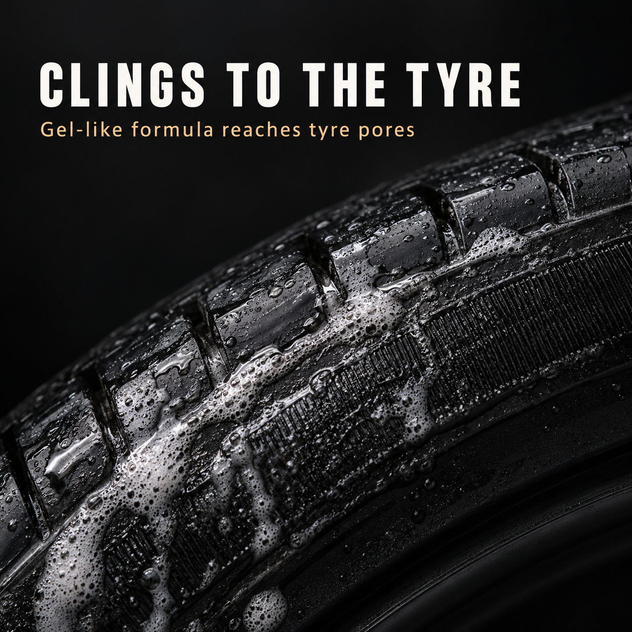 YumCars Undress - Dedicated Tyre & Rubber Cleaner — Why does it cling?