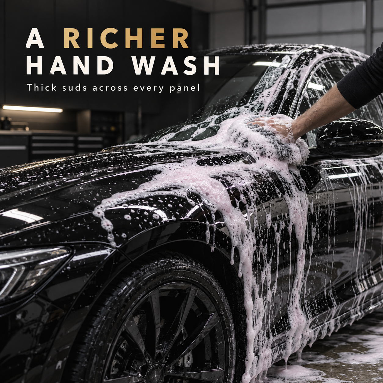 YumCars Wash - Super-slick pH Neutral Shampoo — What does the wash look like?