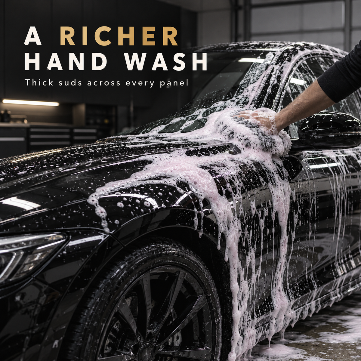 YumCars Wash - Super-slick pH Neutral Shampoo — What does the wash look like?
