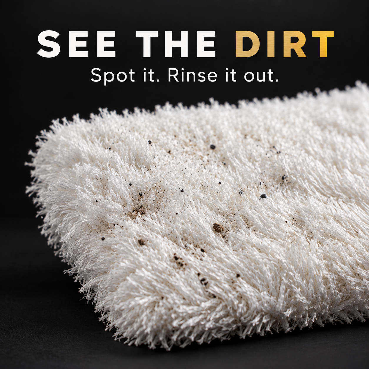 YumCars Wash Pad V2 - Super Soft & Safe Microfibre Blend — Why is it white?