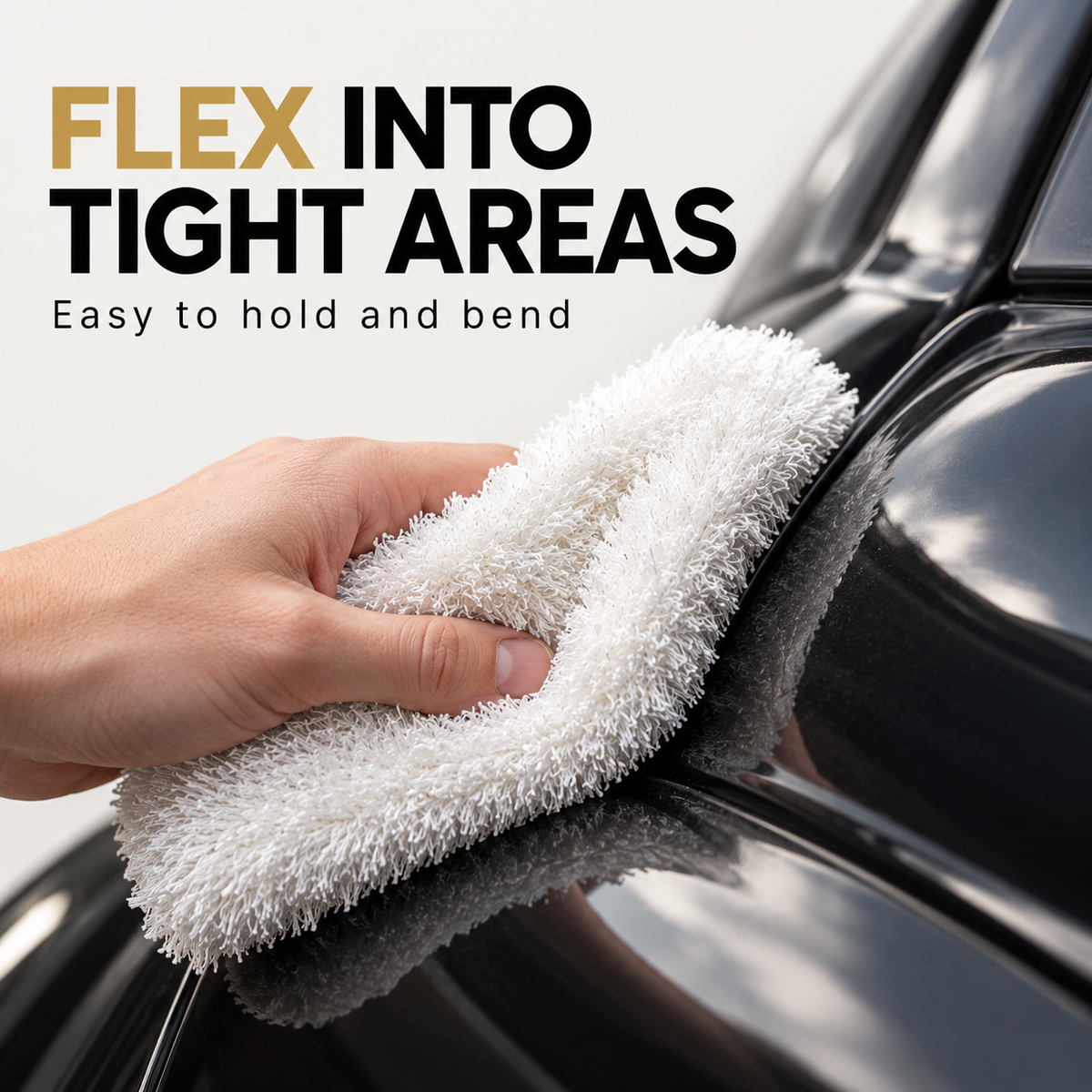 YumCars Wash Pad V2 - Super Soft & Safe Microfibre Blend — Will it reach tight areas?