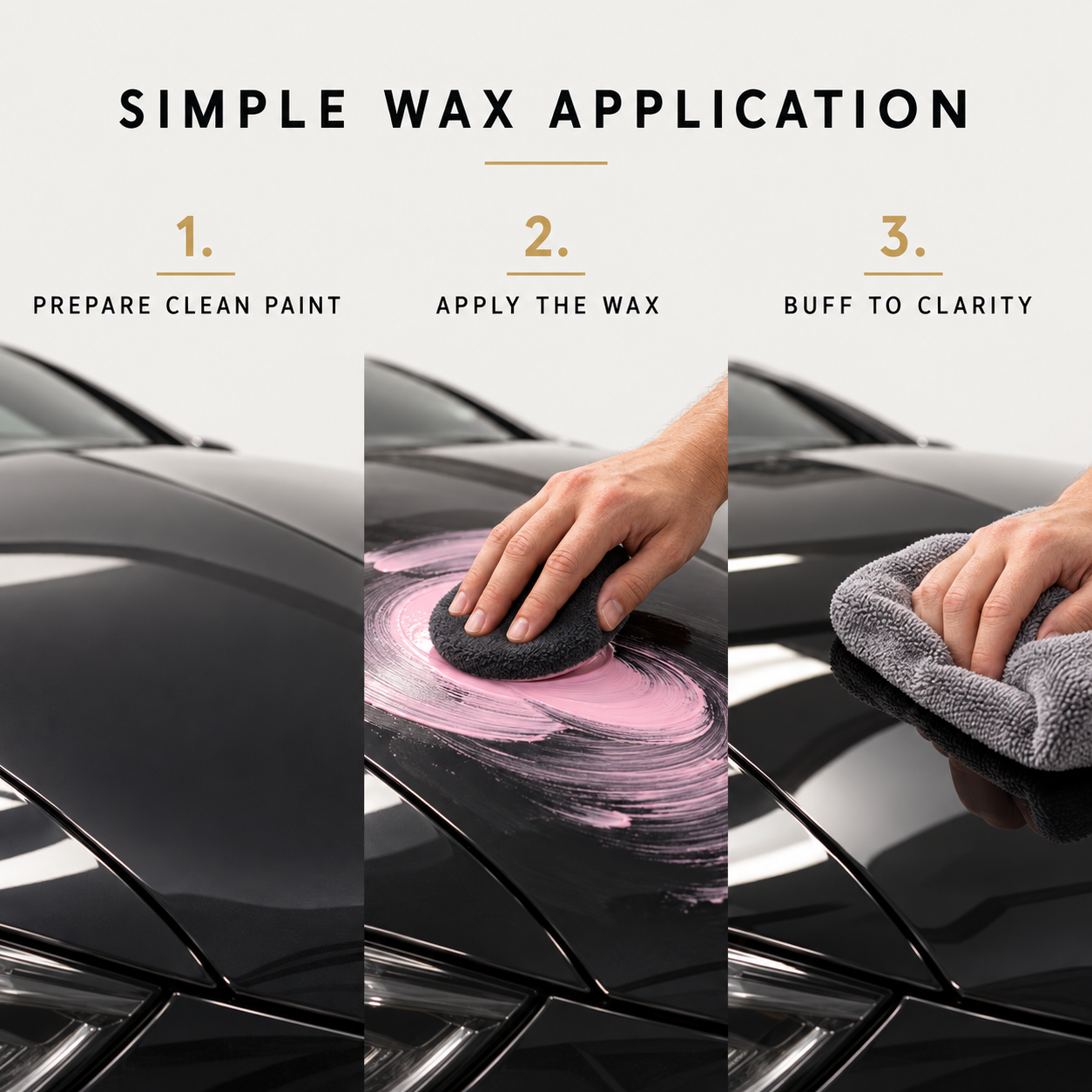 YumCars Wax 500ml - Deep Gloss and Clarity — How do I apply it?