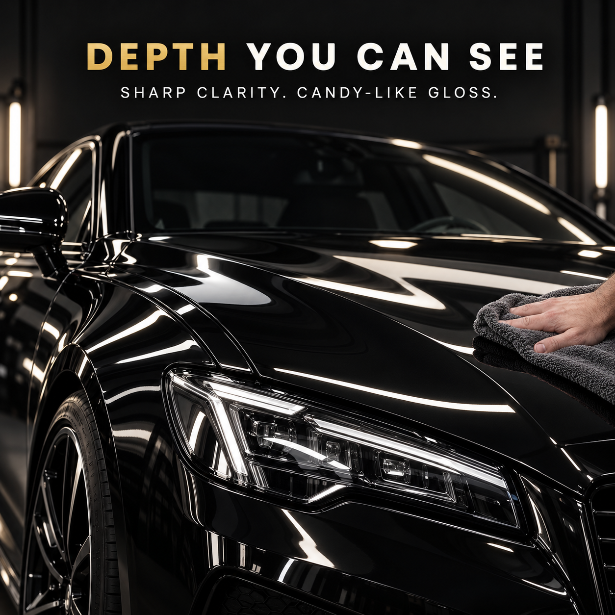 YumCars Wax 500ml - Deep Gloss and Clarity — What finish can I expect?