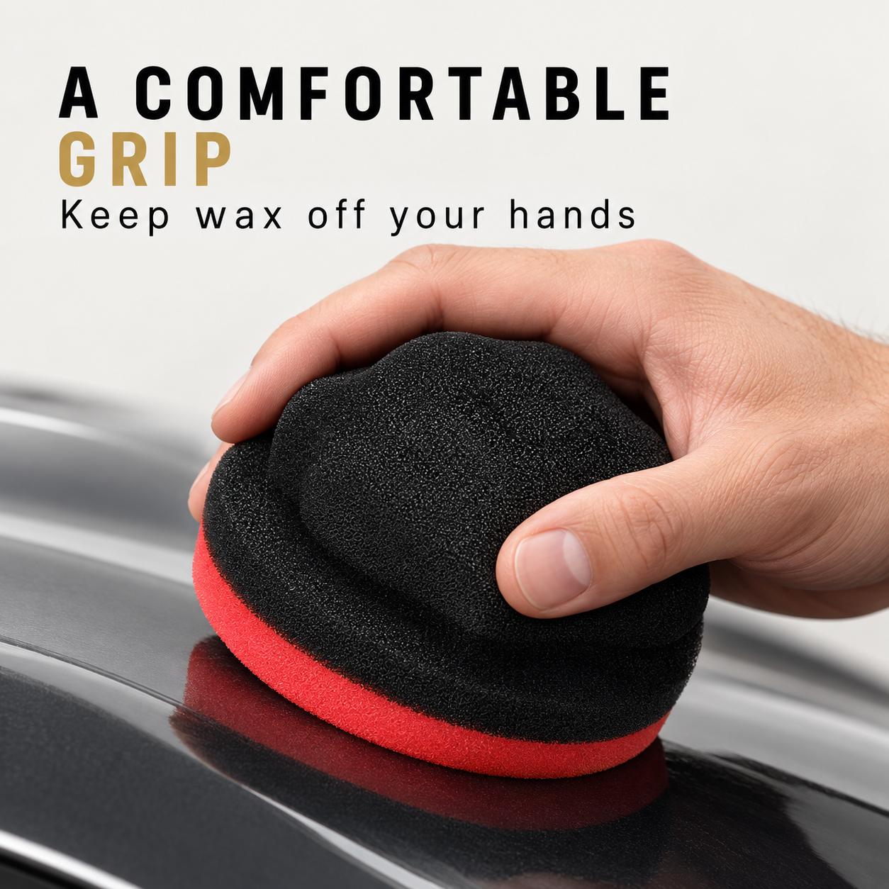 YumCars Wax HexGrip Applicator — How does it feel to hold?