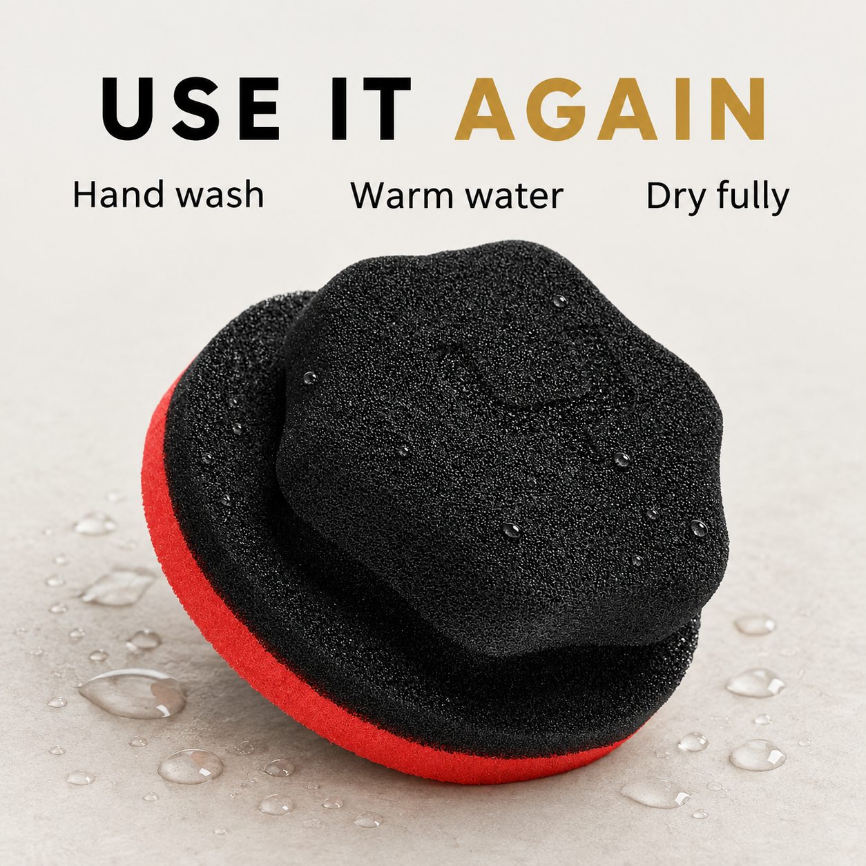 YumCars Wax HexGrip Applicator — How do I reuse it?