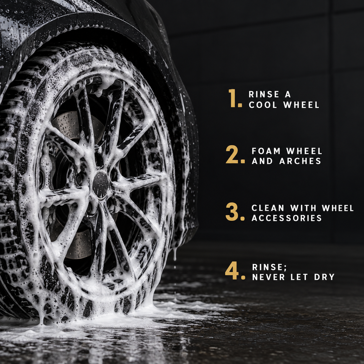 YumCars Wheel Foam - The Ultimate Wheel Foaming Solution — How do I use it?