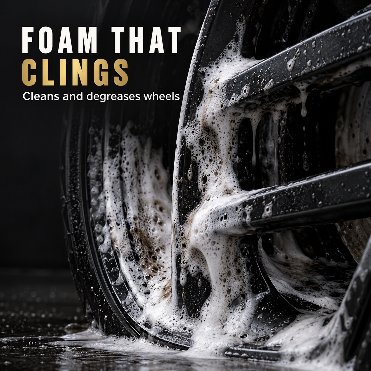 YumCars Wheel Foam - The Ultimate Wheel Foaming Solution — What does the foam do?