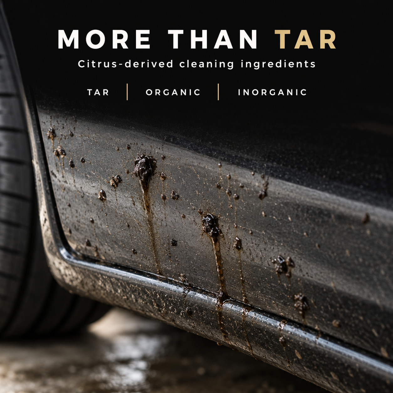 YumCars Tar & Residue Remover — What contamination does it tackle?
