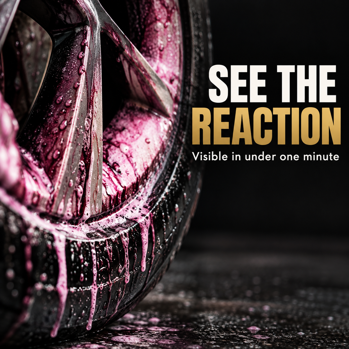 YumCars Wheels - 2 In 1 Wheel Cleaning Solution — What happens to iron fallout?